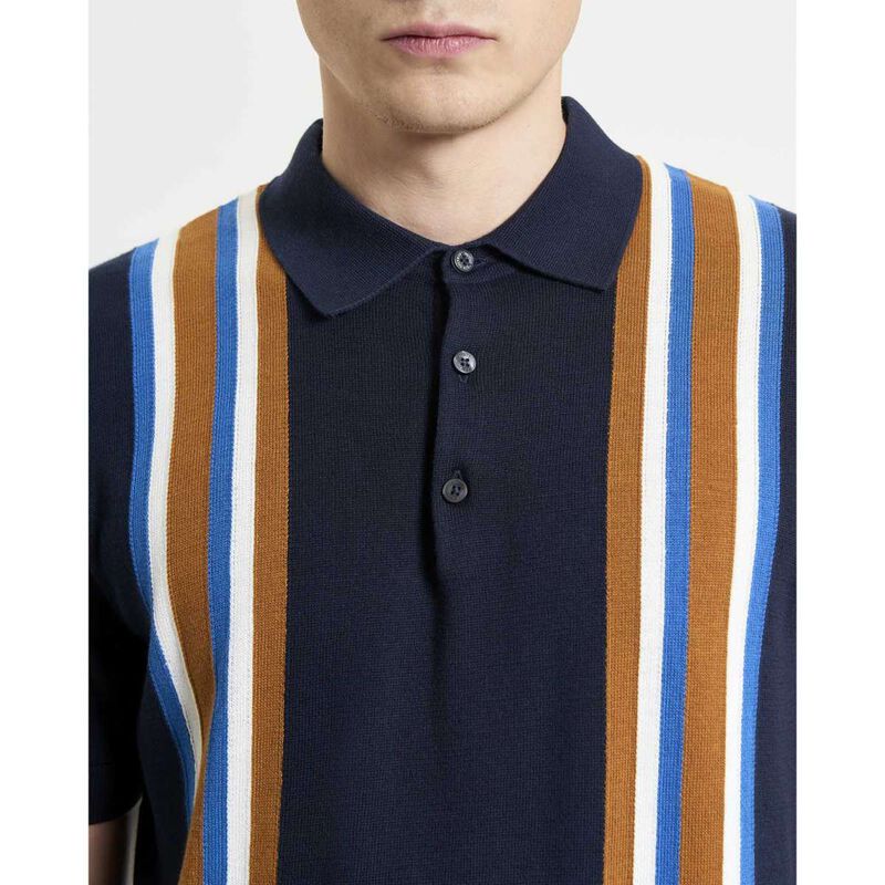 Ben Sherman Vertical Stripe Polo image number 2